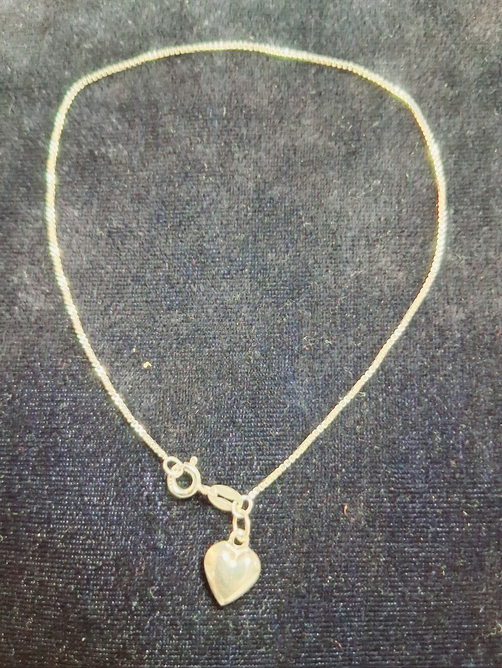 Sterlin Silcer Anklet